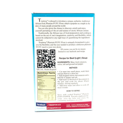 Tropiway Plantain Fufu Flour