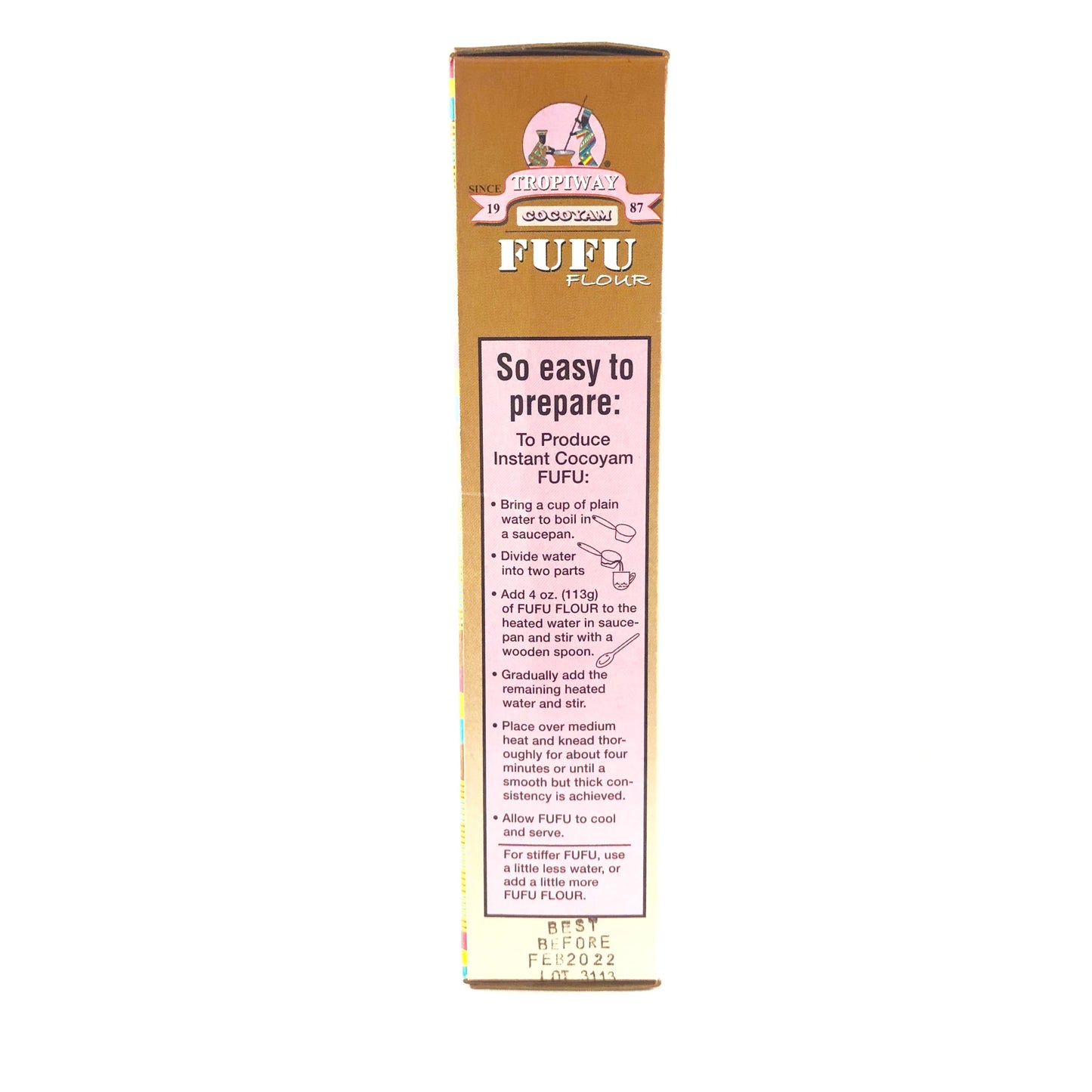 Tropiway Cocoyam Fufu Flour